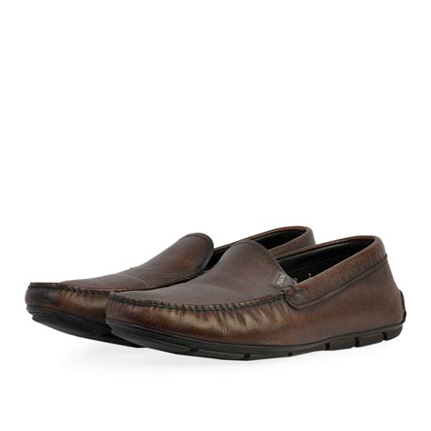 herren prada schuhe|prada men's moccasins.